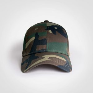 Basic 6 Panel Camo Cap